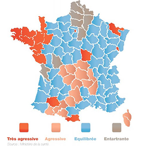 La qualité de l’eau en France par département